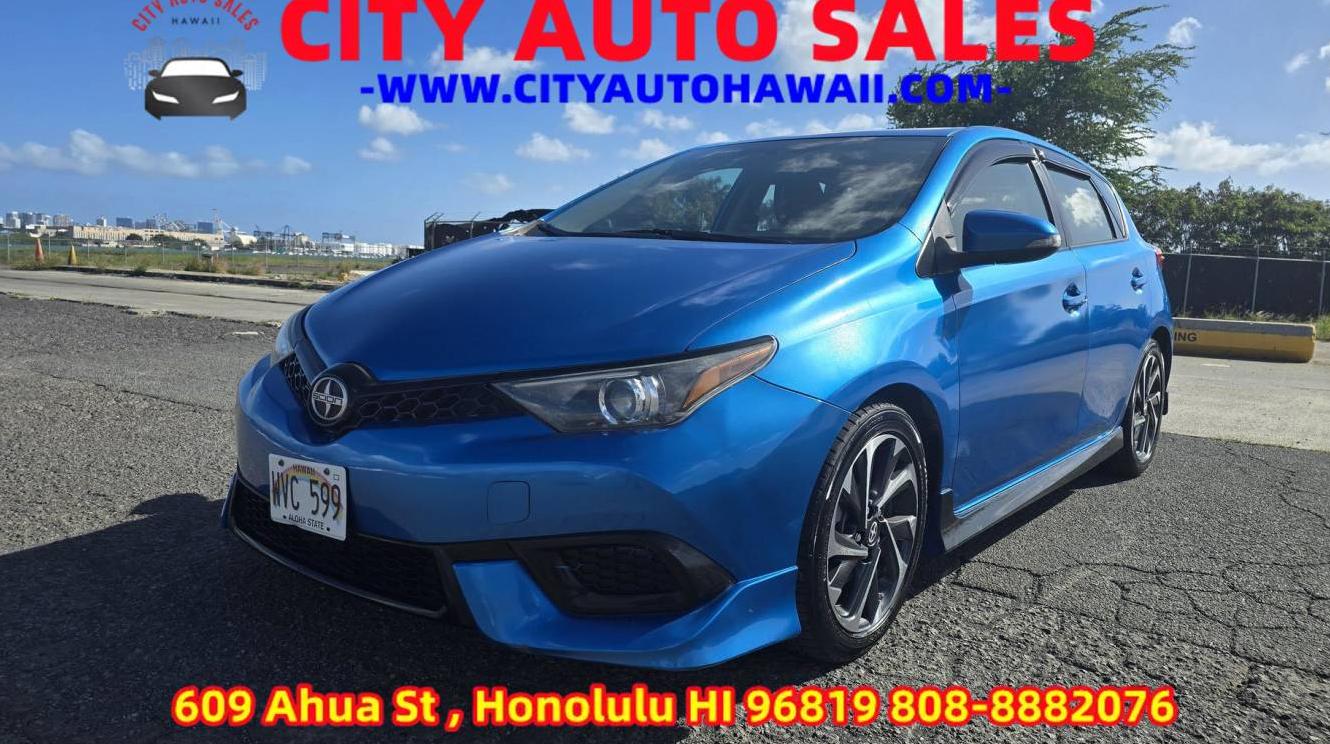 TOYOTA SCION IM 2016 JTNKARJE8GJ503215 image